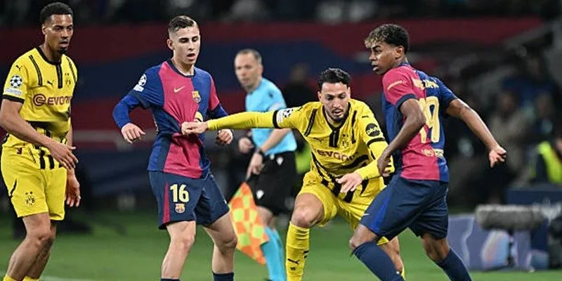 Dortmund không thể chống lại sức tấn công của Barcelona